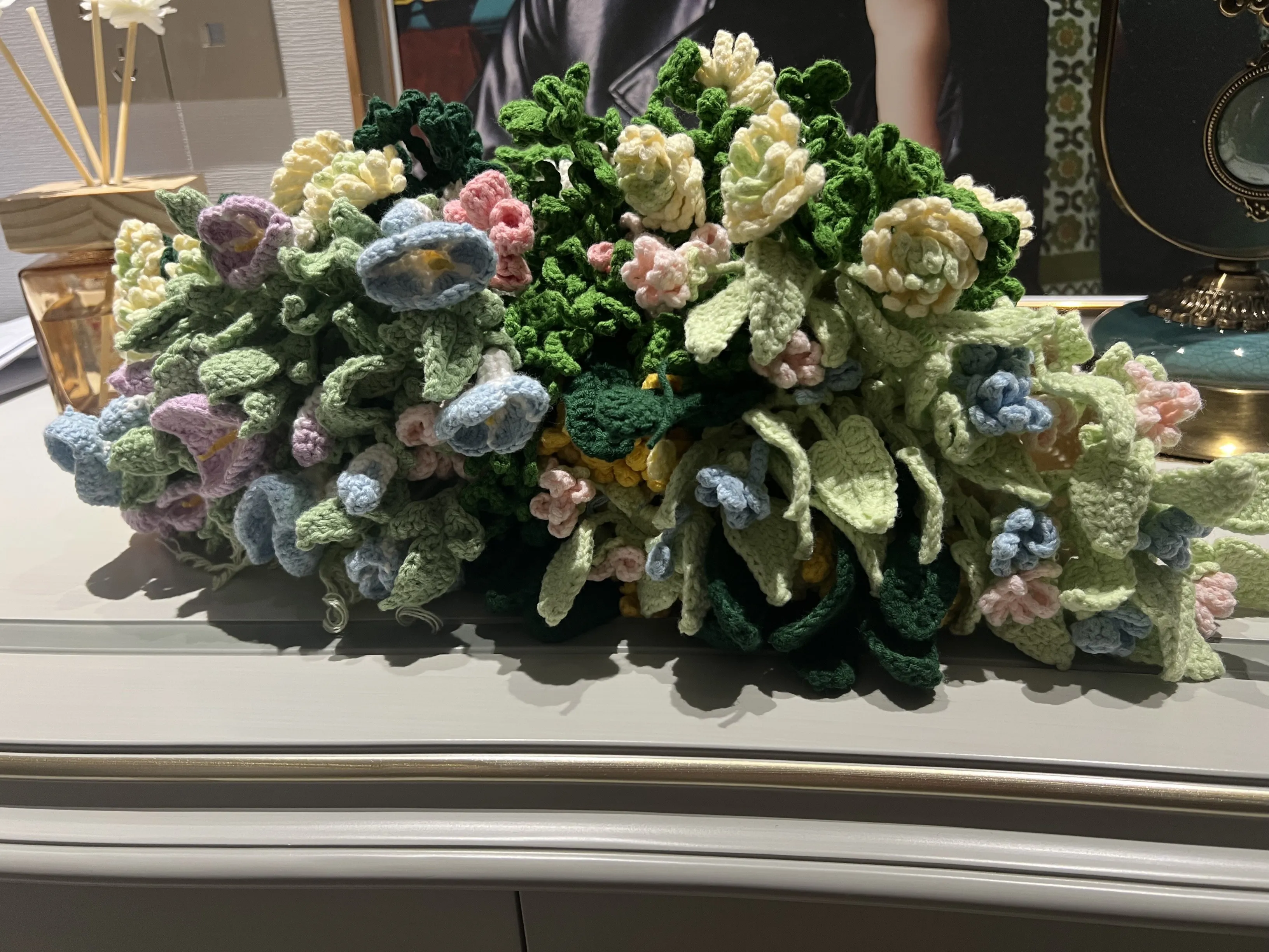野趣花束毯, photo 1