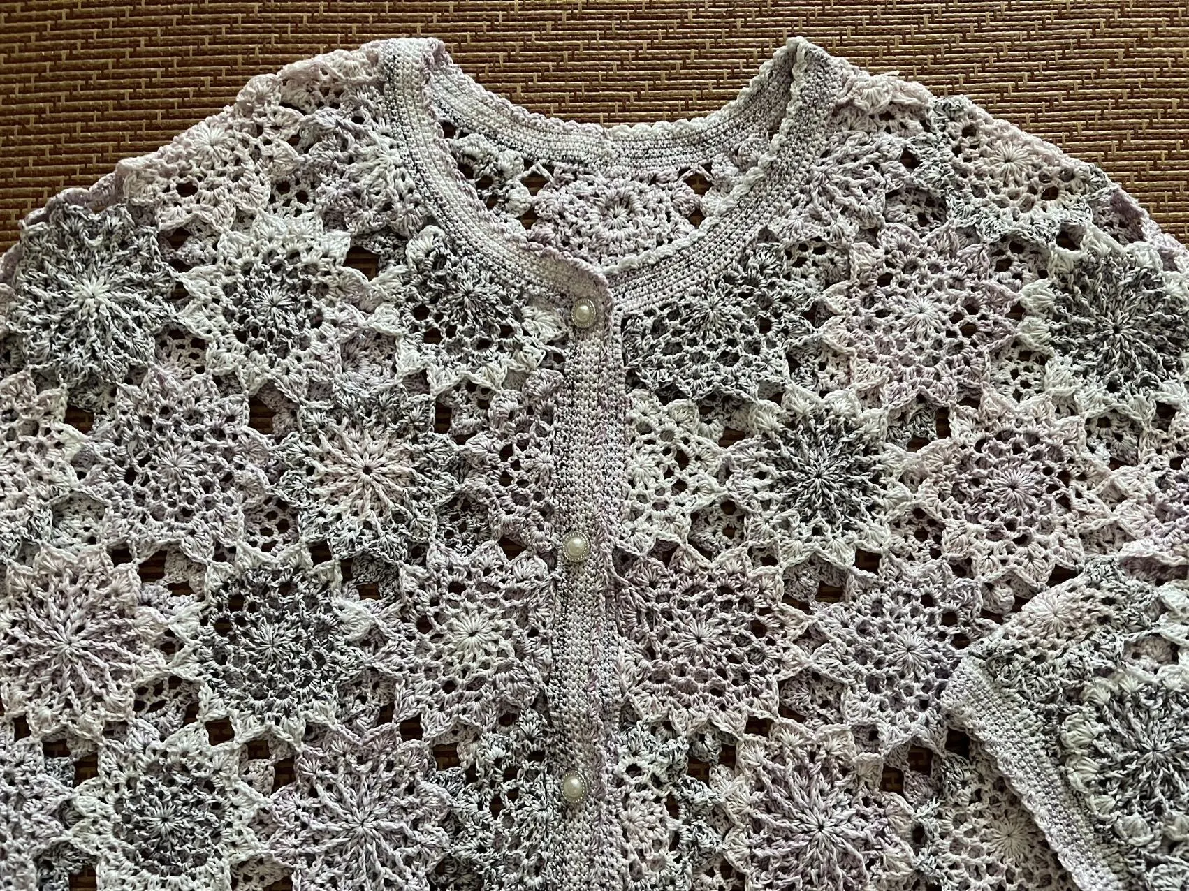 印锦开衫, a crochet project shared by 慧燕