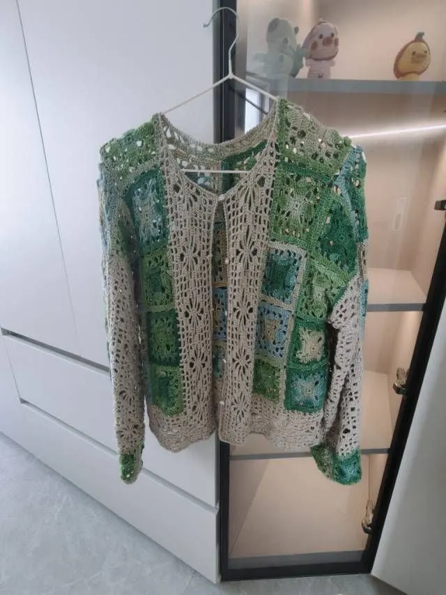 玉彩开衫, a crochet project shared by 从前慢