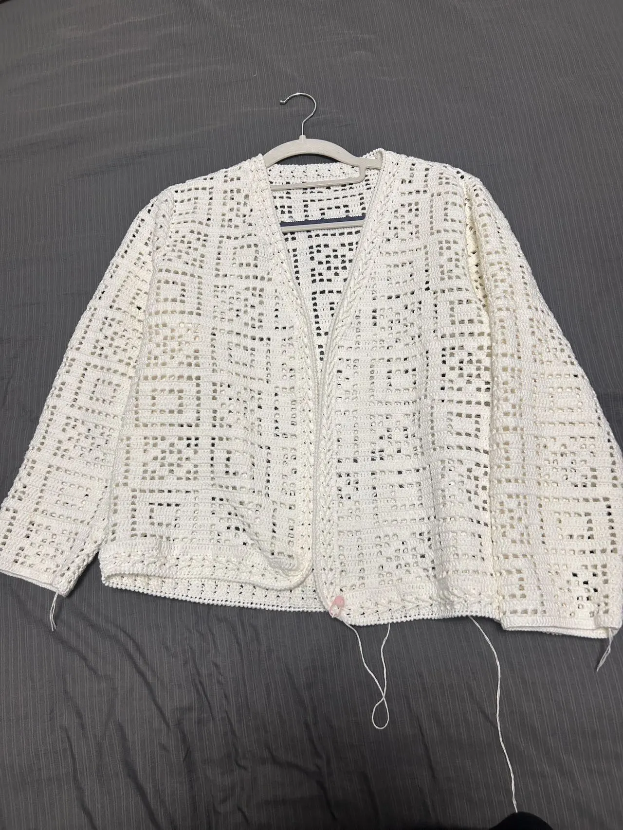 方正开衫, a crochet project shared by 朱朱