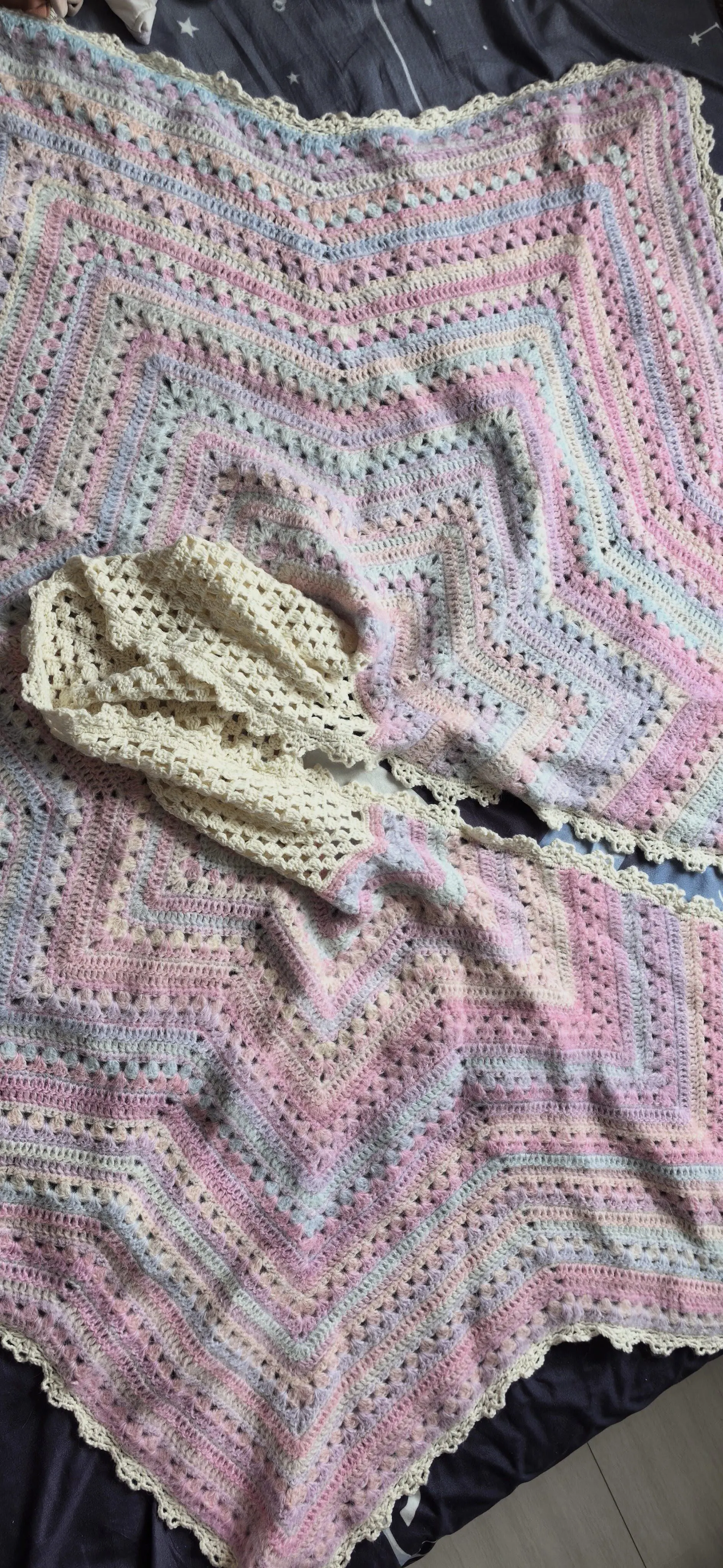 七星斗篷, a crochet project shared by 蕾