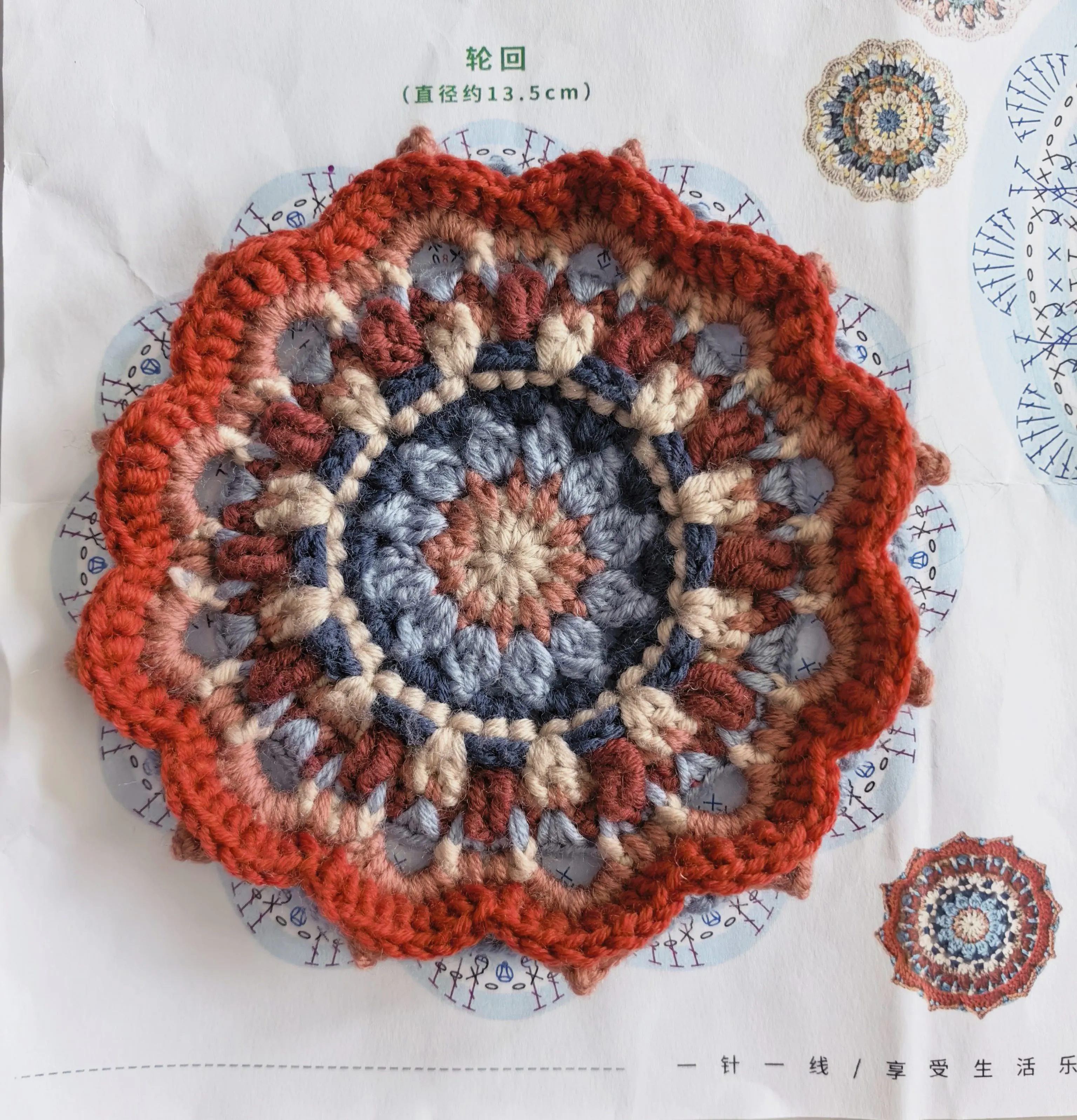 敦煌系列，完成四个作品！🥳🥳, a crochet project shared by Community maker