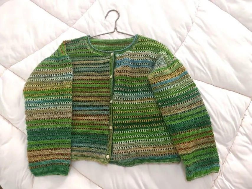 雨松开衫, a crochet project shared by Community maker
