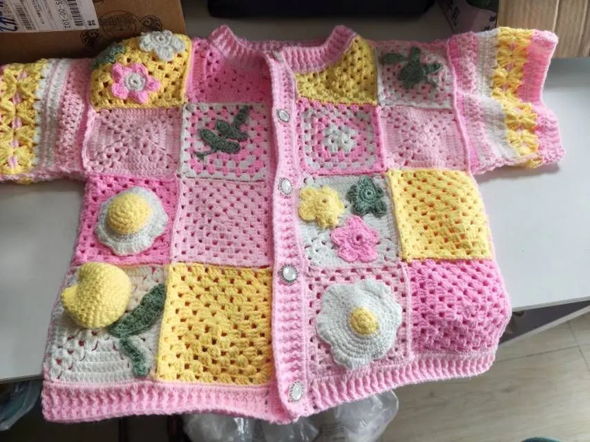 给侄女改的短袖, a crochet project shared by 霖霖