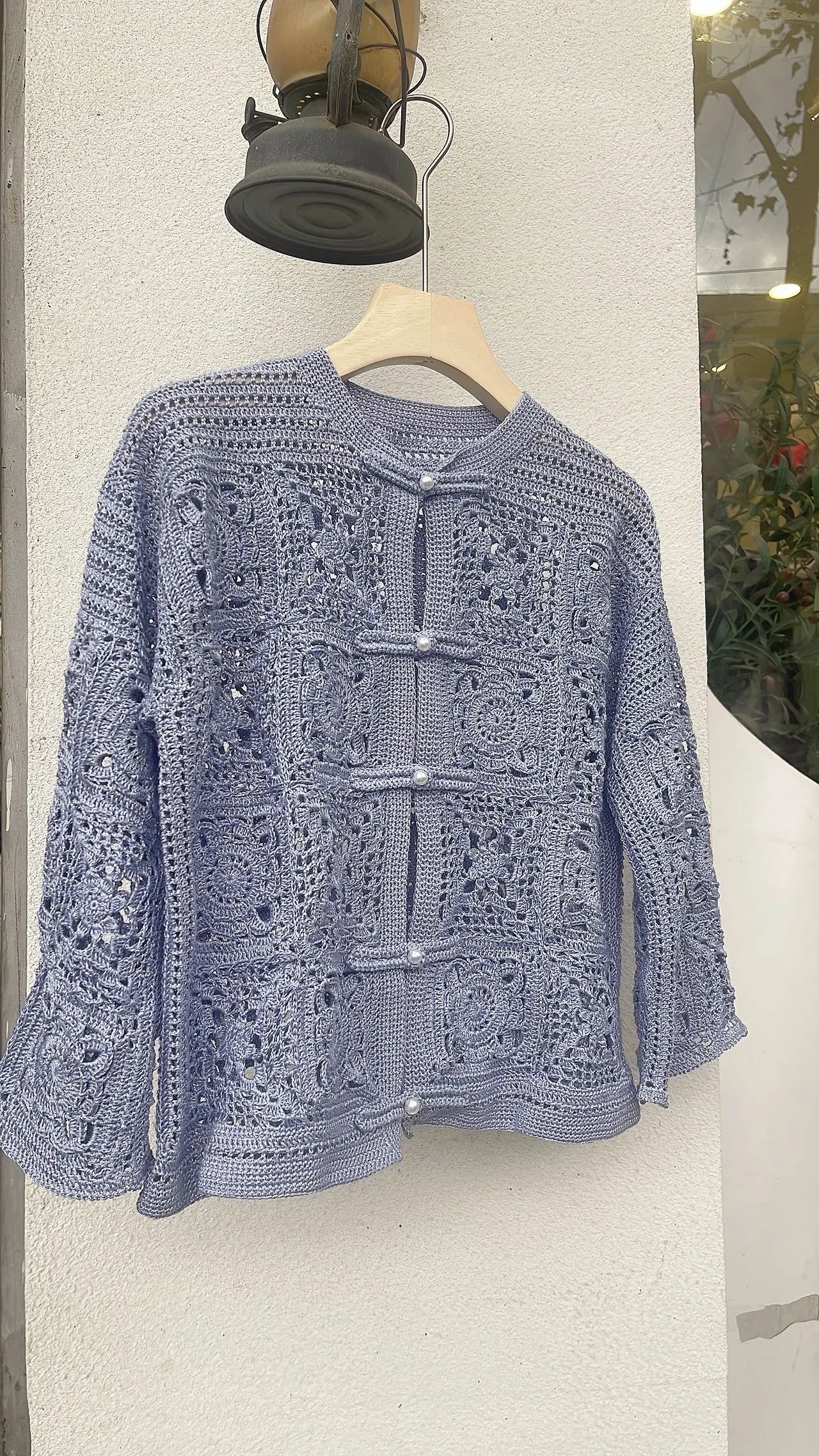 格格爱编织～美轮美奂的国风开衫钩织, a crochet project shared by Community maker