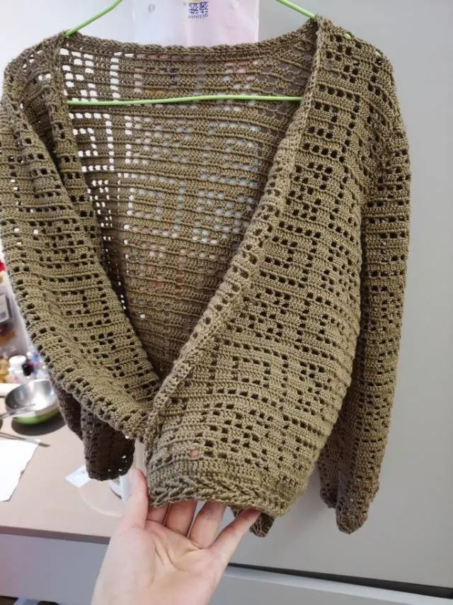 第一件自己钩的, a crochet project shared by 游果果