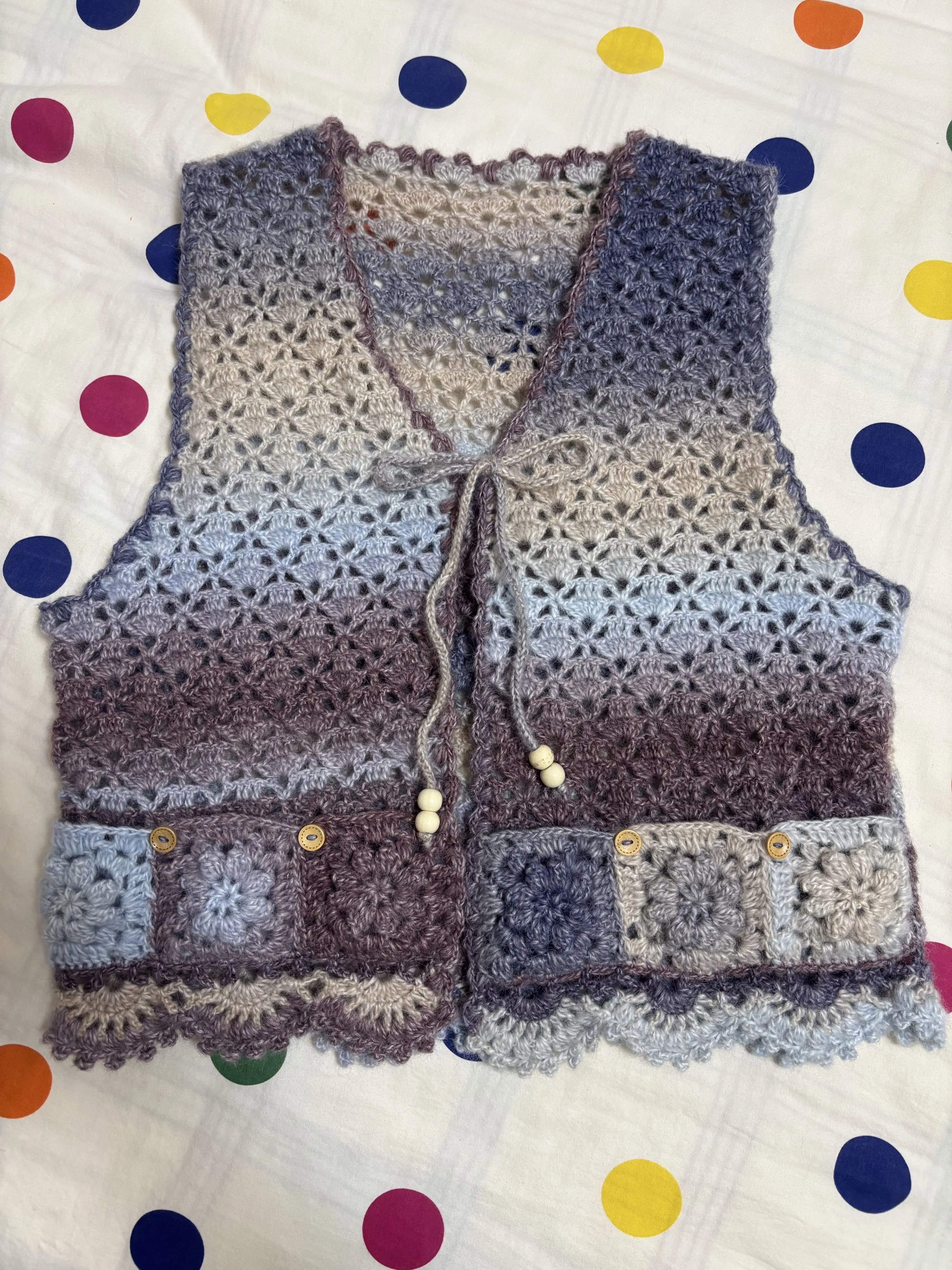 马甲, a crochet project shared by 向日葵