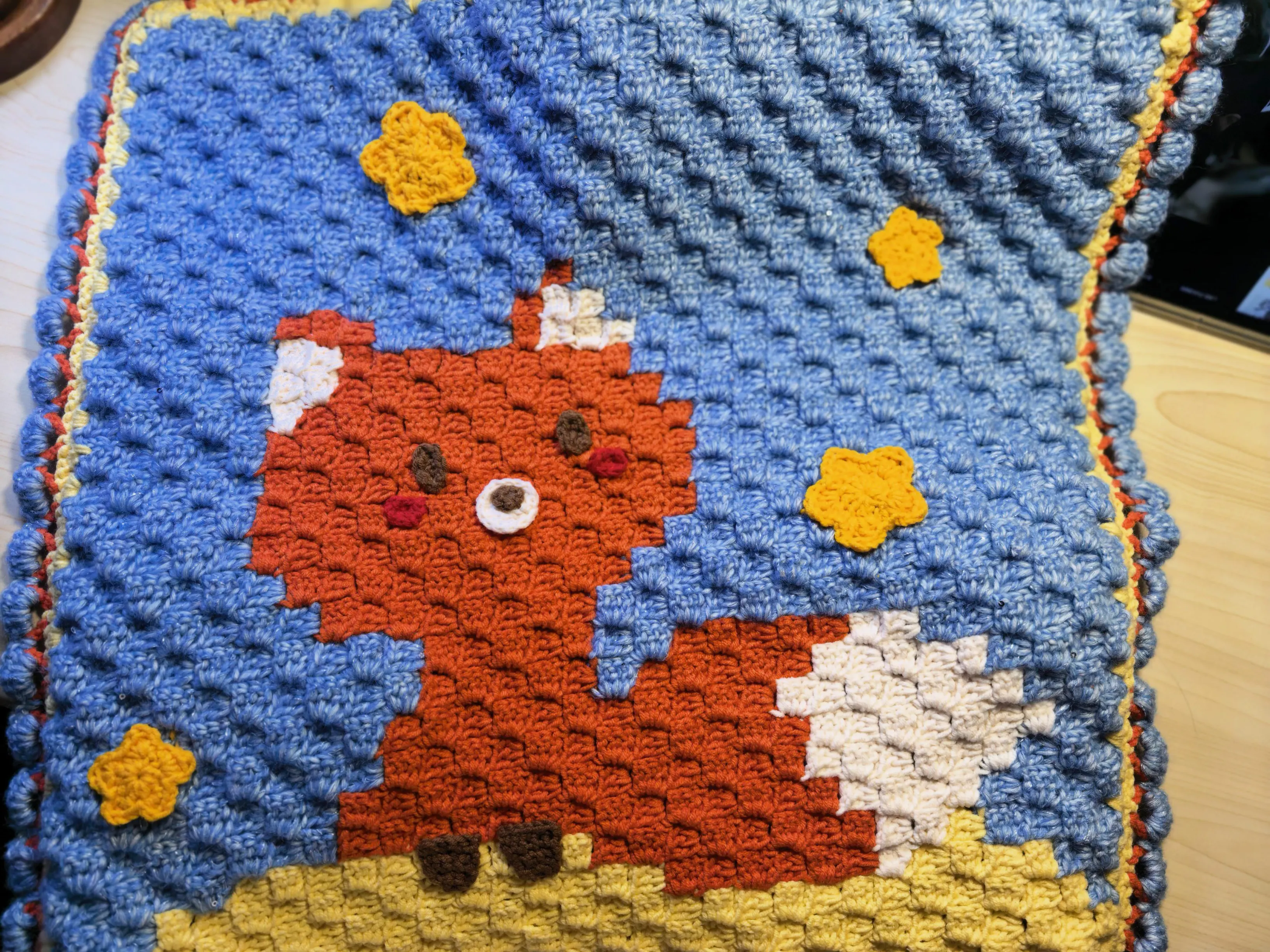小王子抱枕错版, a crochet project shared by Echo