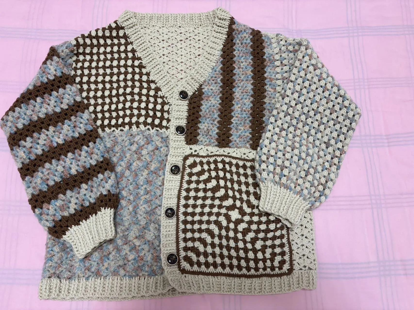 不到一个星期就完工了！, a crochet project shared by 向日葵