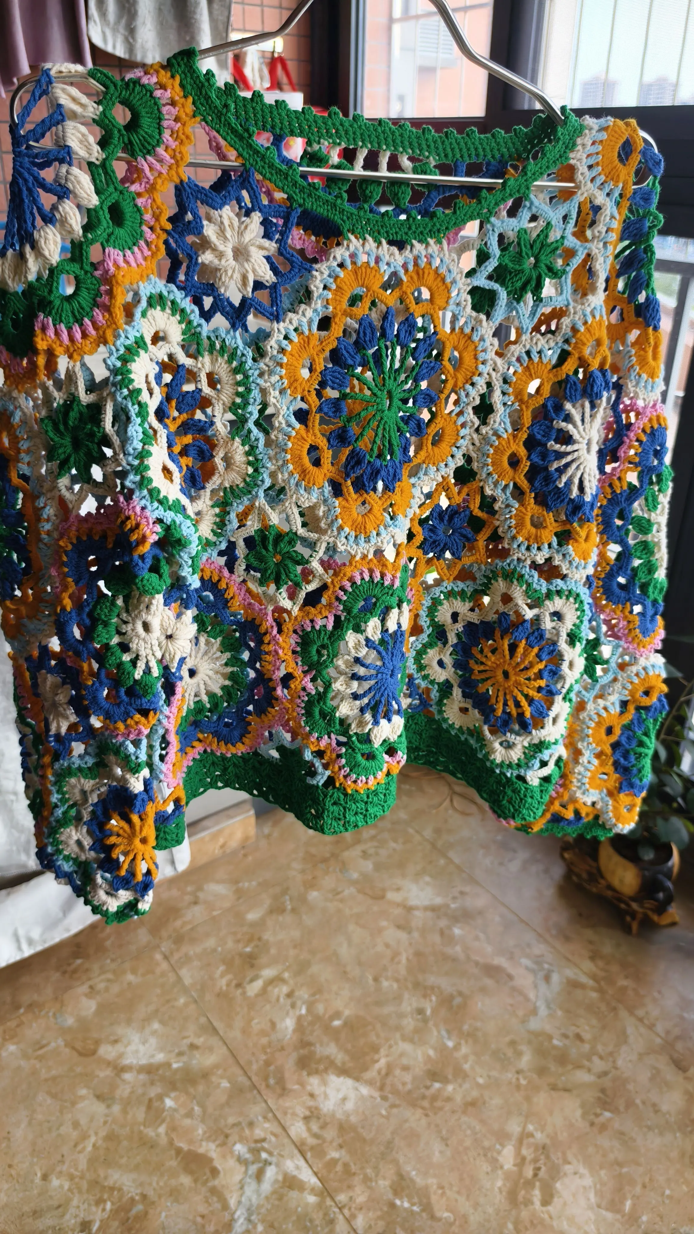 我也有件景华罩衫了, a crochet project shared by 婧霞