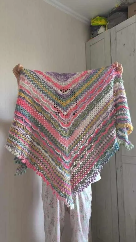 贵妇人披肩, a crochet project shared by 倩倩
