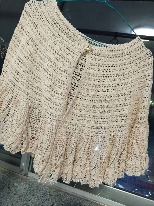花梨披肩, a crochet project shared by 糖葫芦
