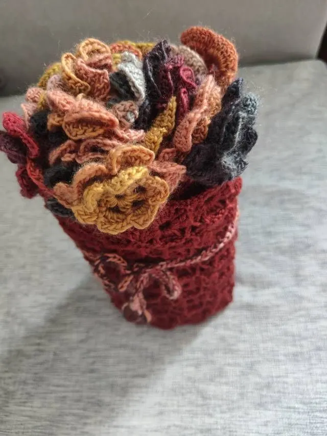 哆哆围巾, a crochet project shared by 默