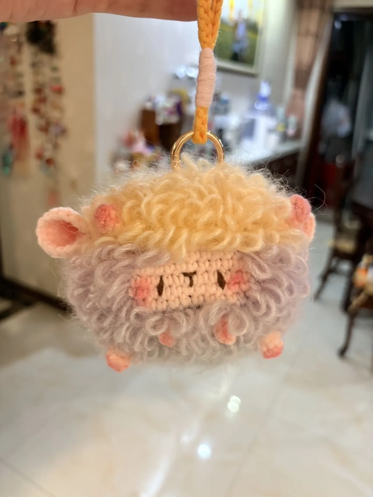 喜气洋洋耳机包, a crochet project shared by 小孙老师🍰