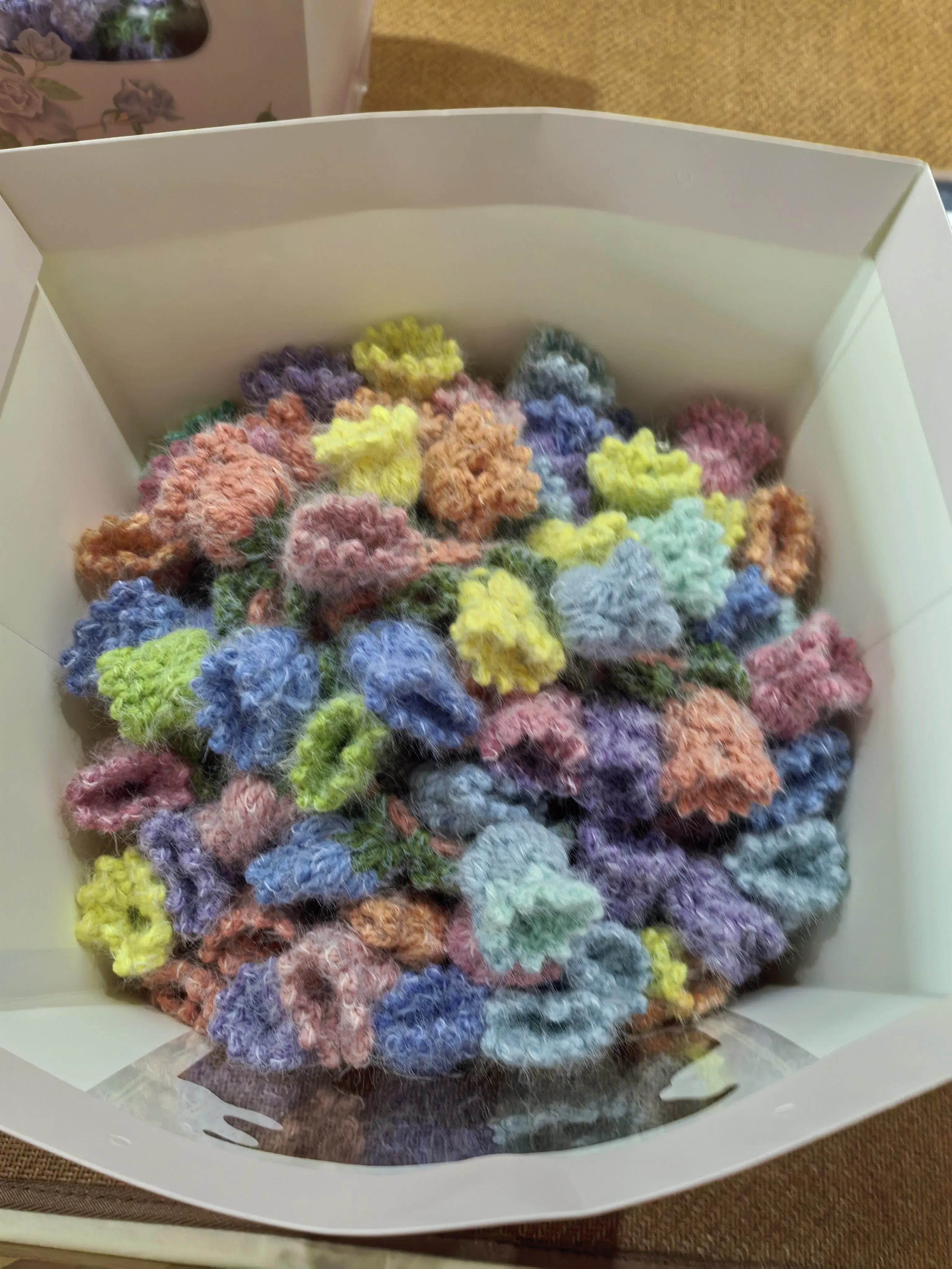 五彩毯, a crochet project shared by 小丫