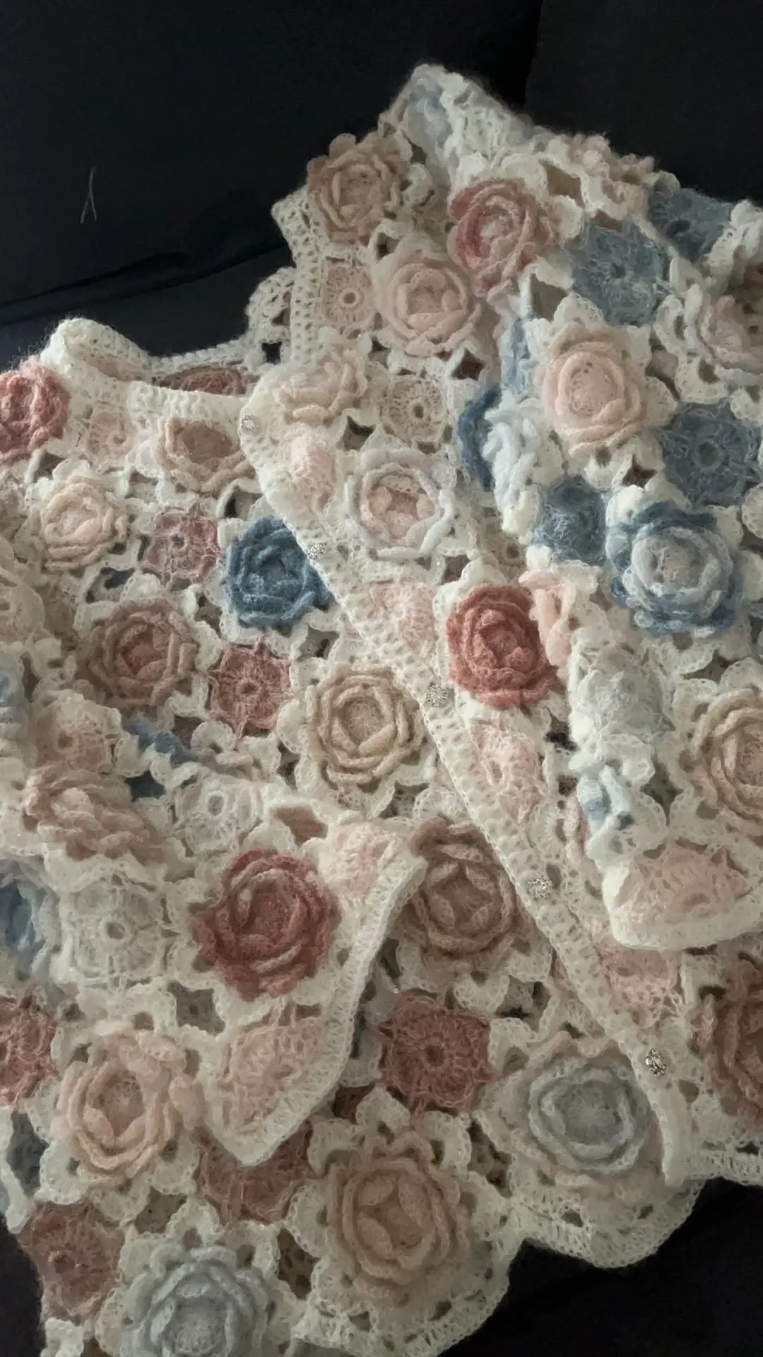 历时一个月，终于完成啦, a crochet project shared by 月亮