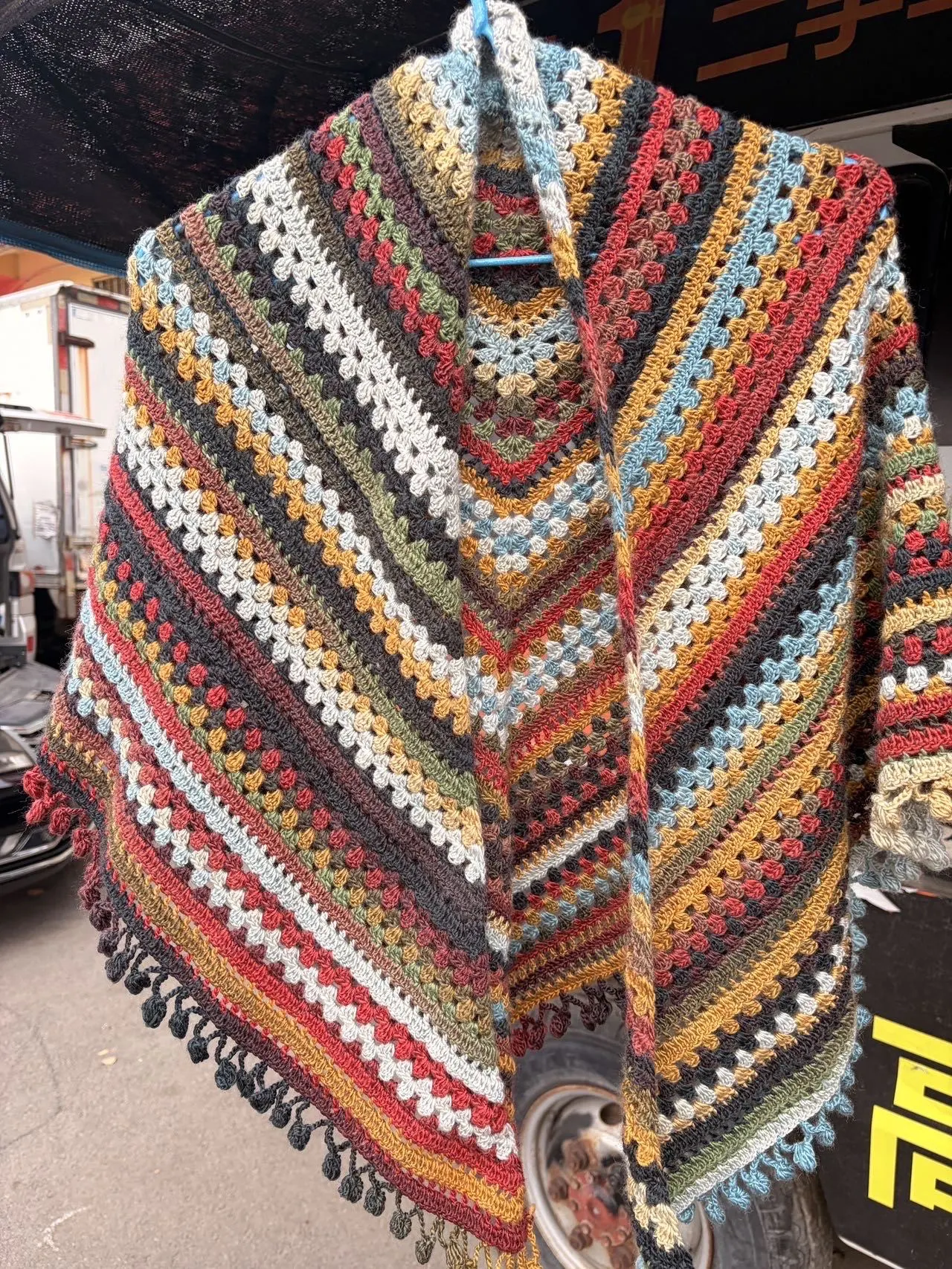 披肩, a crochet project shared by 彭