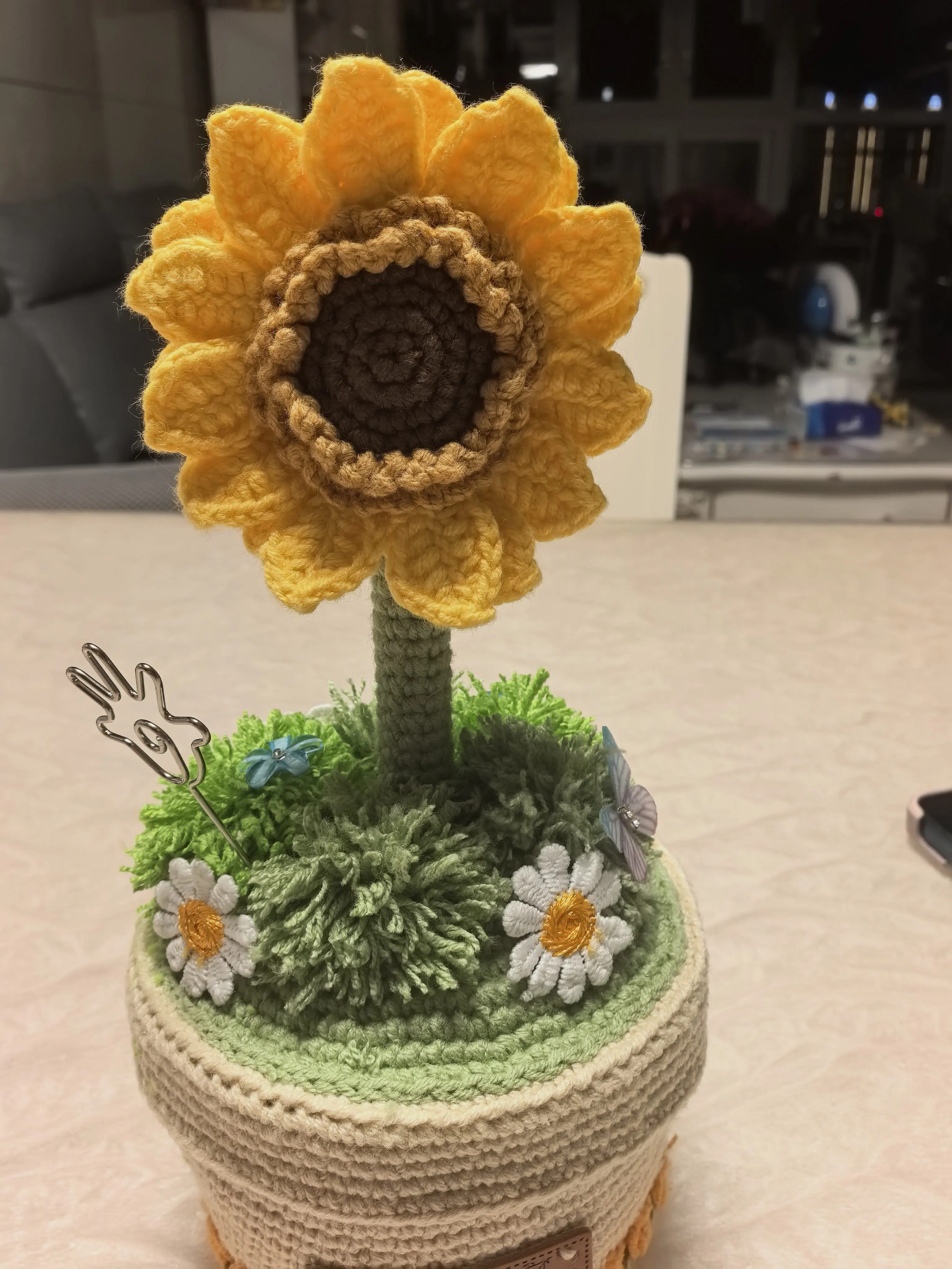 向日葵, a crochet project shared by yaoyao