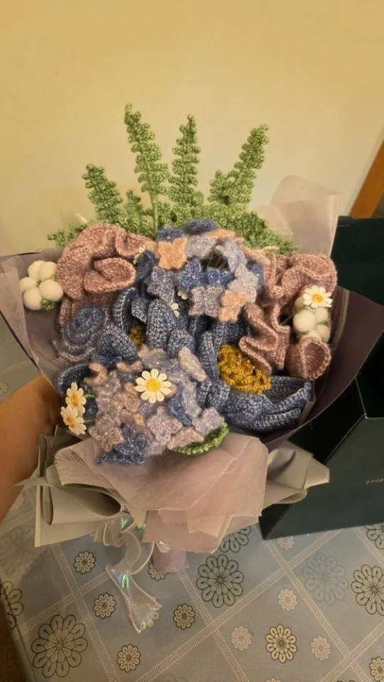 花束 - 莫奈睡蓮, a crochet project shared by 黑貓Kath