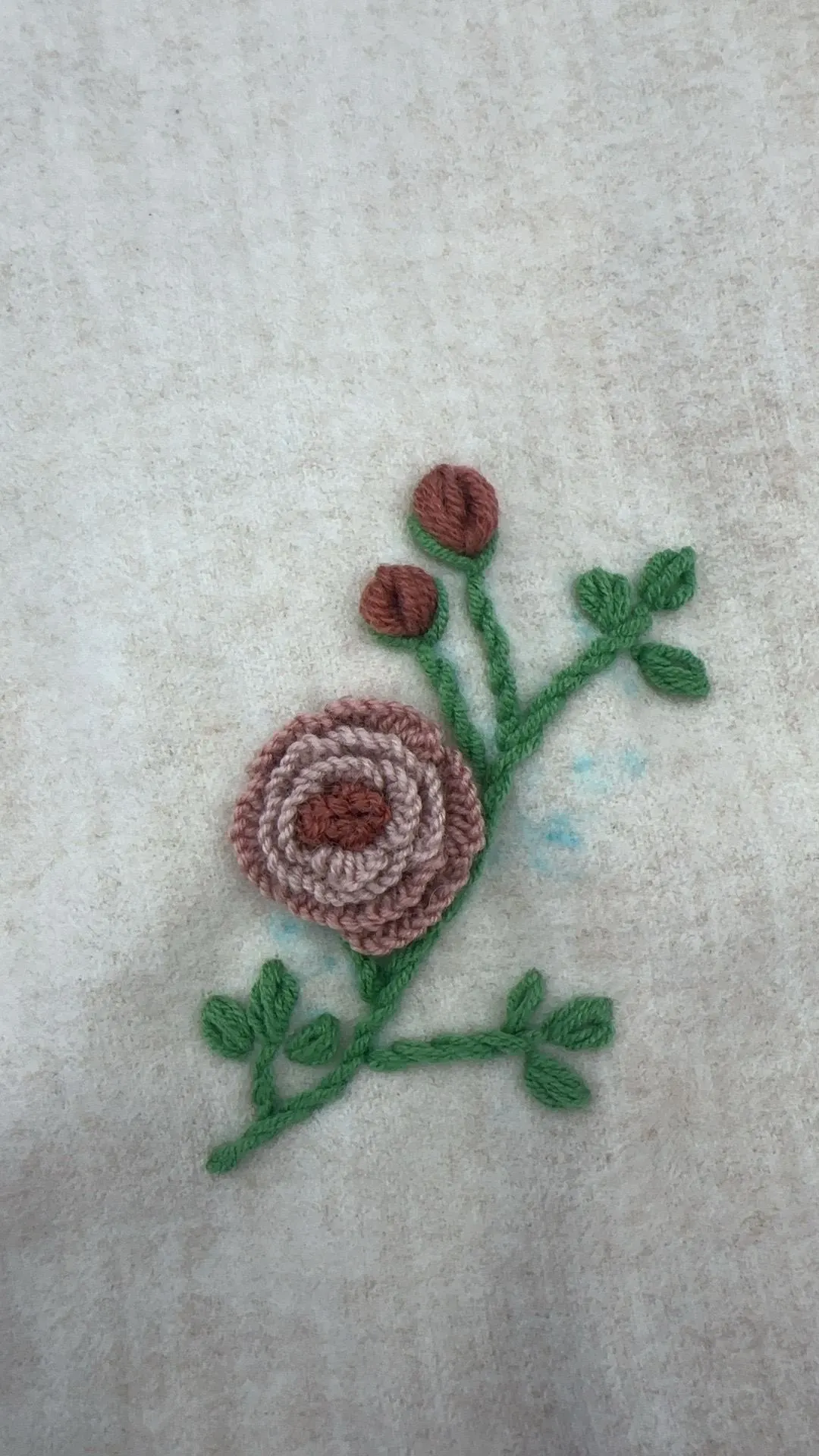 蔷薇花版完工, a crochet project shared by 云绾