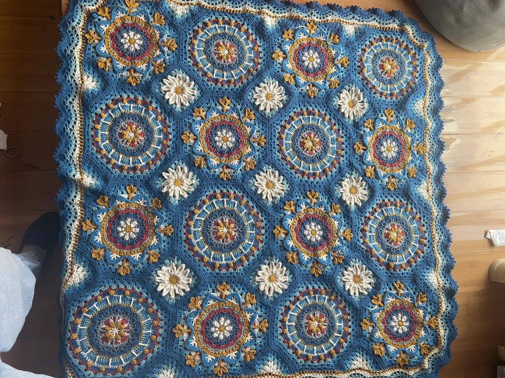 毛毯, a crochet project shared by 丽丽