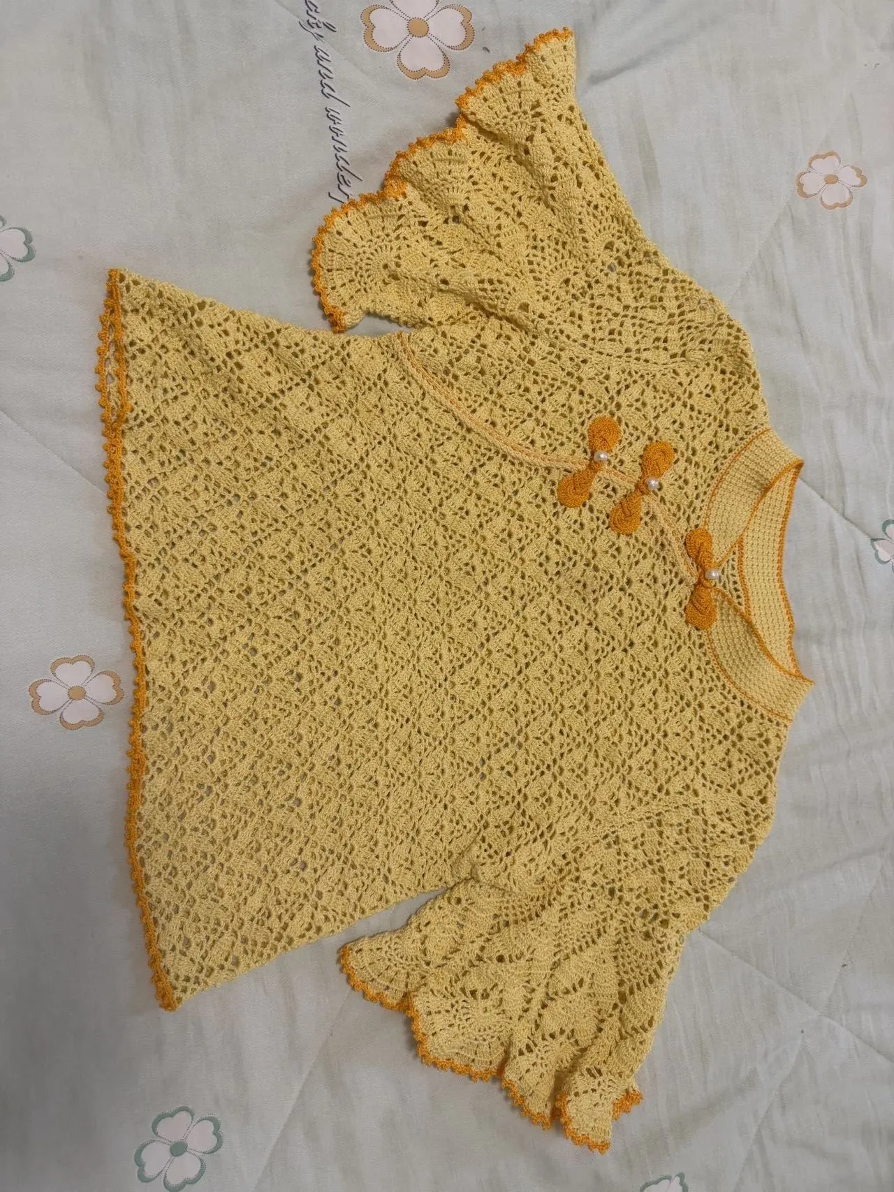 蕾丝旗袍上衣, a crochet project shared by hua