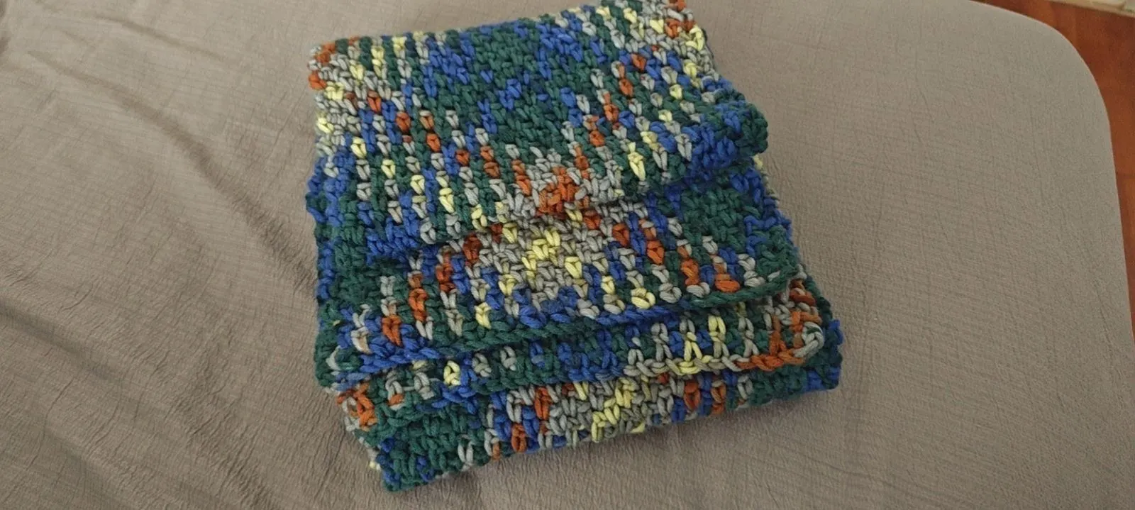 魔方围巾, a crochet project shared by 小媛