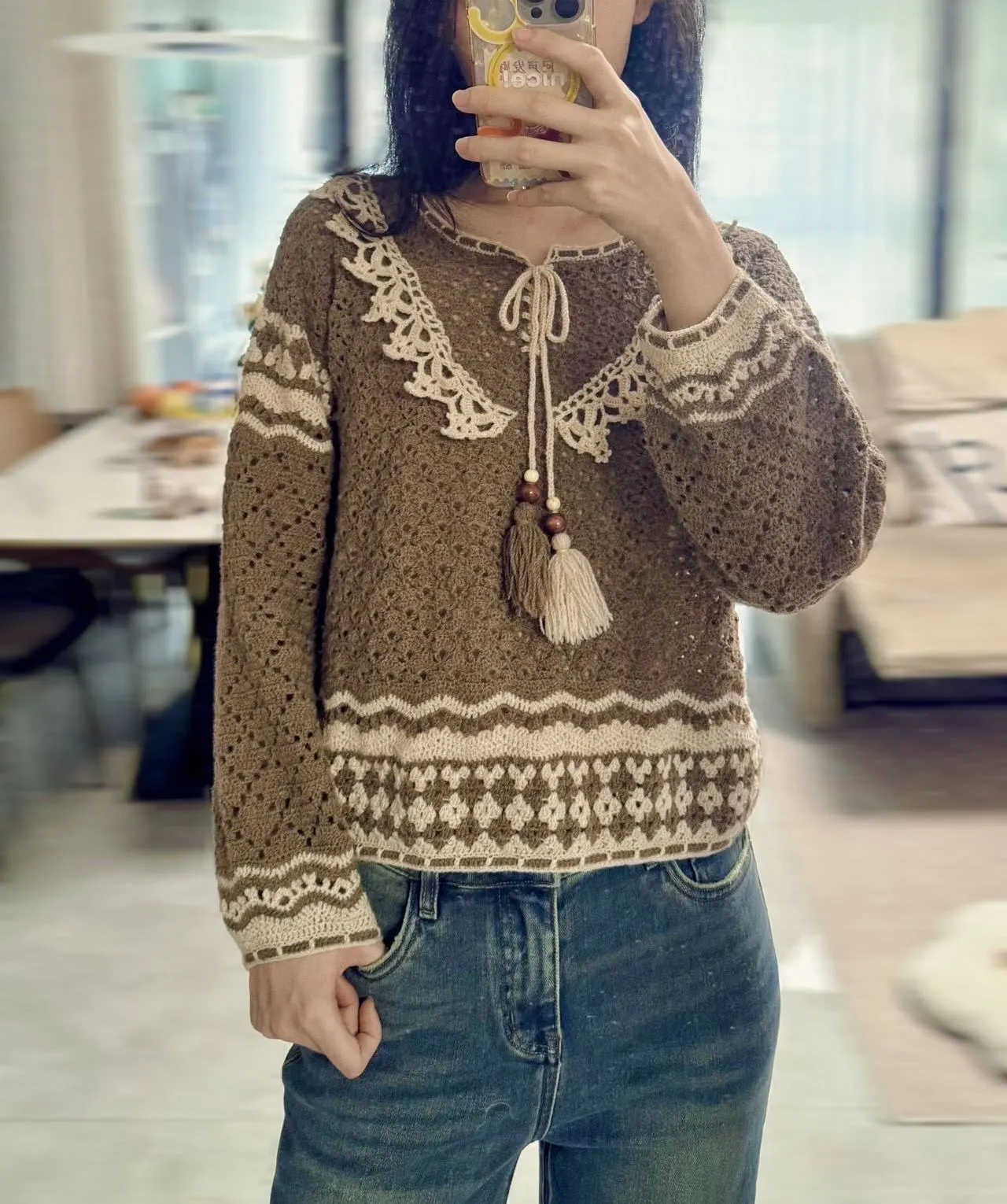 蒂亚上衣织完啦！, a crochet project shared by Shirley