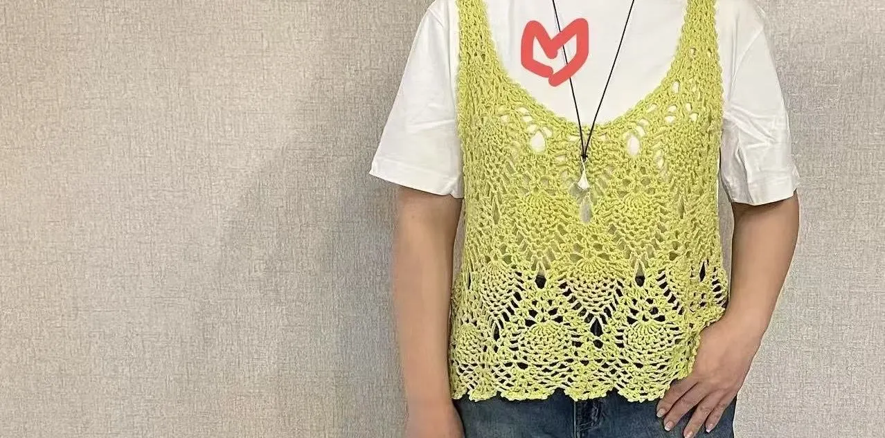好看的背心, a crochet project shared by 周斑斑