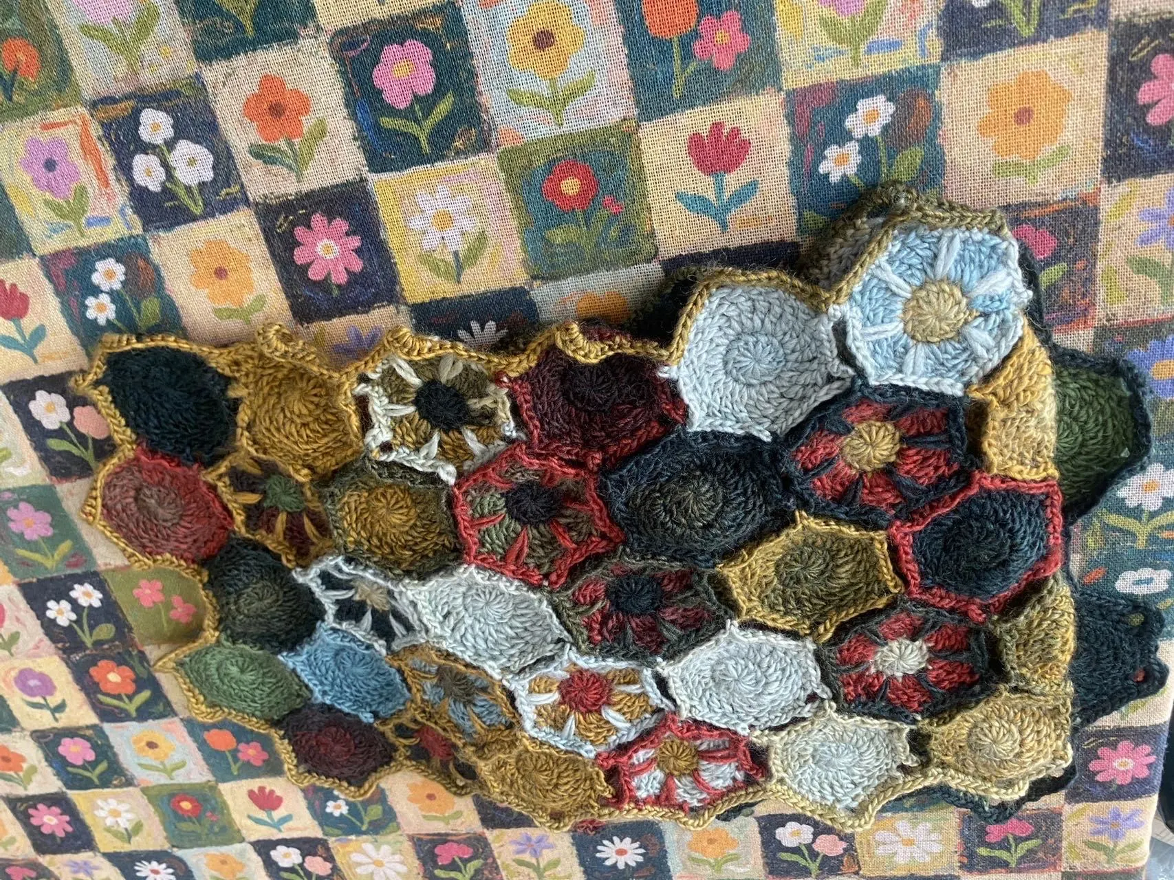 钩织披肩, a crochet project shared by 书文妈咪
