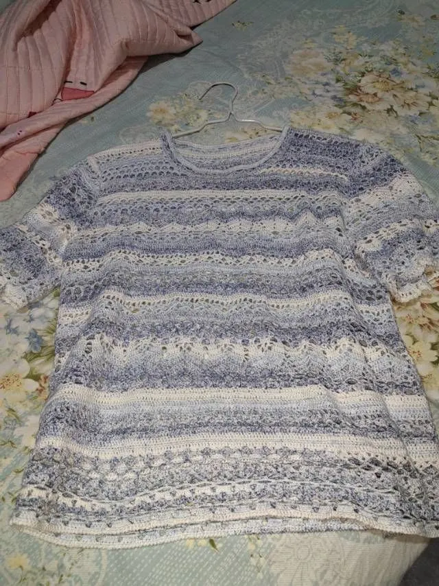 蝶谷罩衫, a crochet project shared by 🍀ྃ零༺兮༊