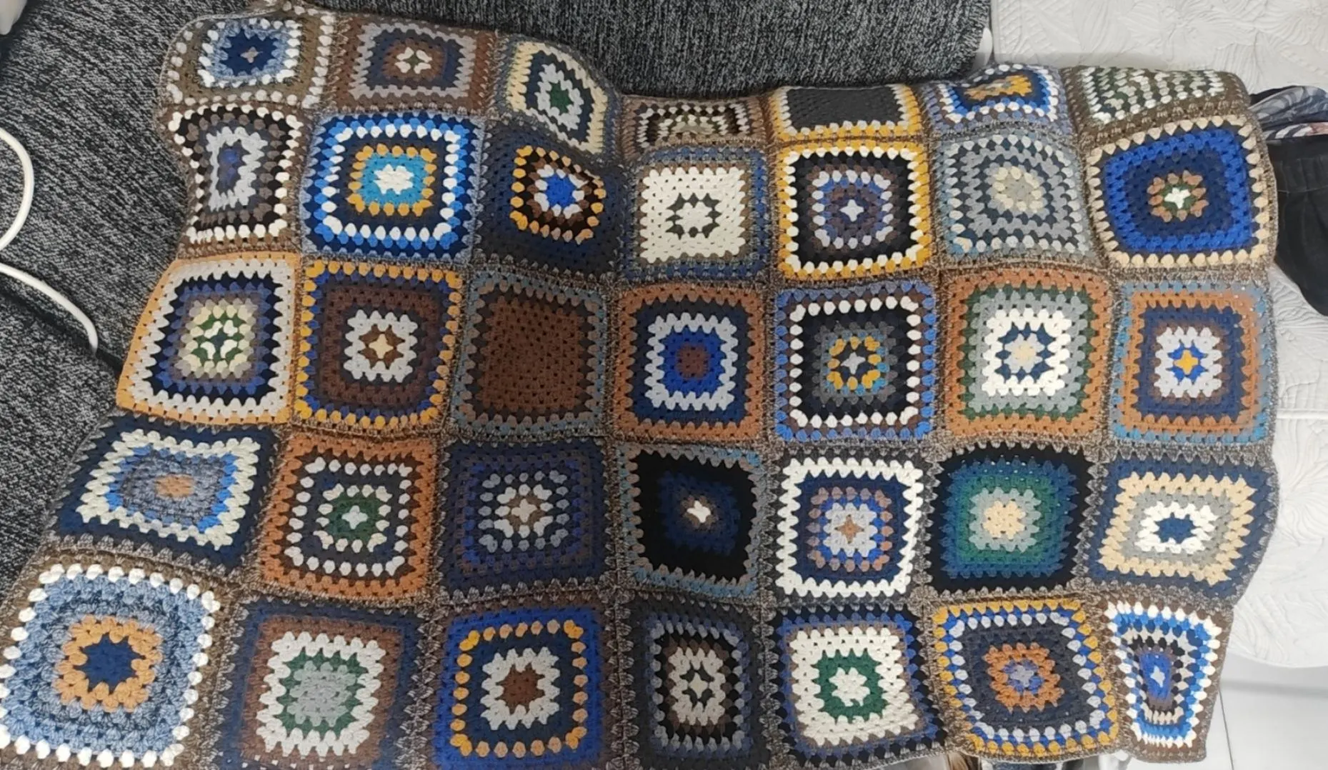 祖母方格, a crochet project shared by 小雨点