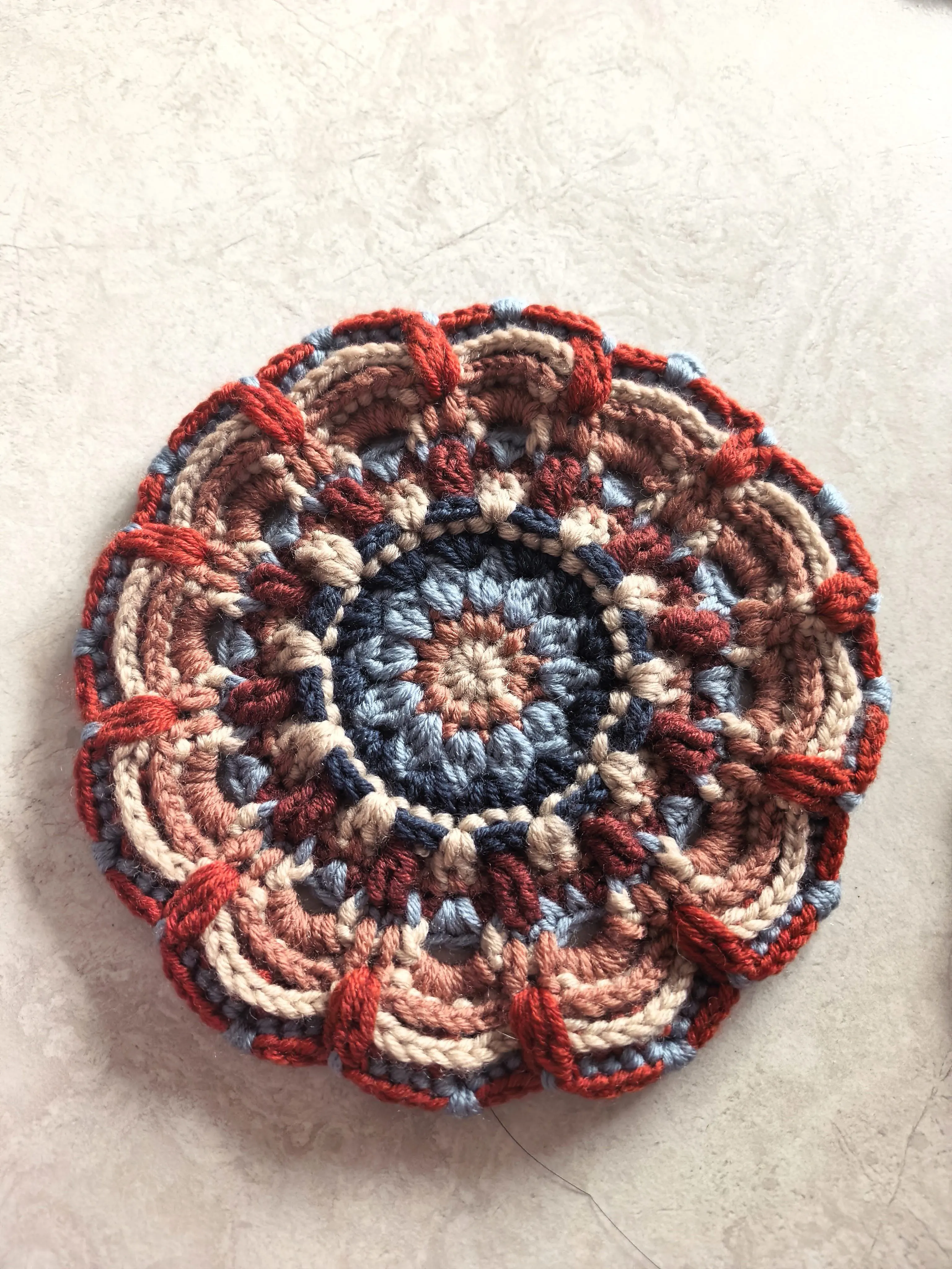 敦煌.隔热垫, a crochet project shared by ࿐ཉི༗࿆燕飞飞 ༗࿆ཉི࿐