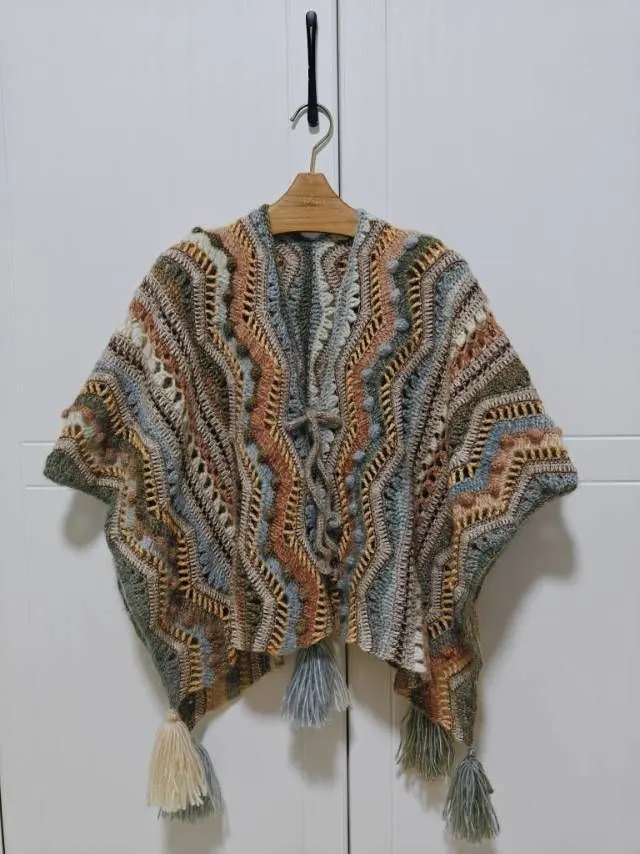 野冬配色太适合秋冬啦, a crochet project shared by 周梓菱