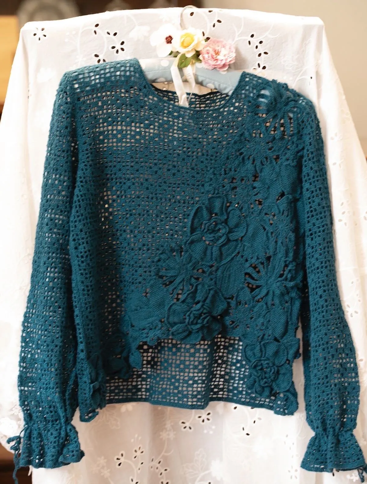 似花上衣, a crochet project shared by 原草