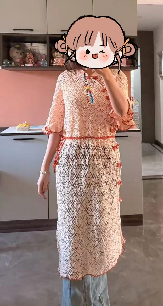 旗袍 芝兰, a crochet project shared by 啾啾啾
