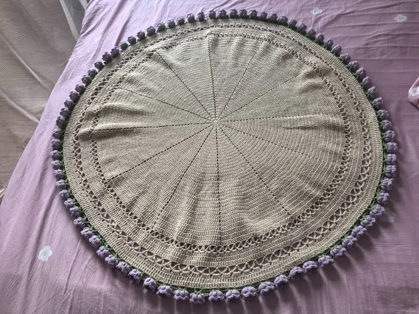 铃兰花束毯, a crochet project shared by 阿飘