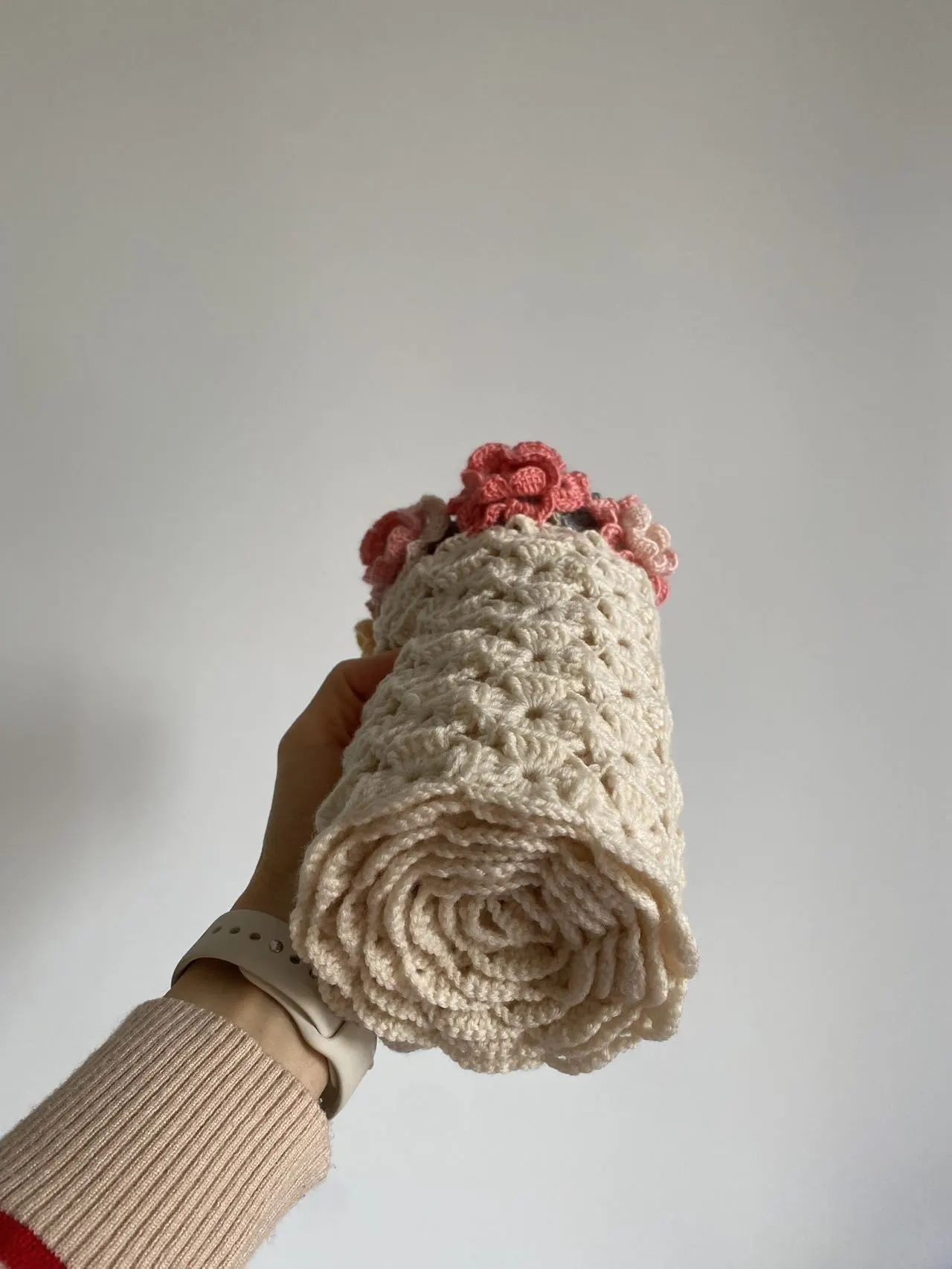 哆哆围巾, a crochet project shared by 爱米粒