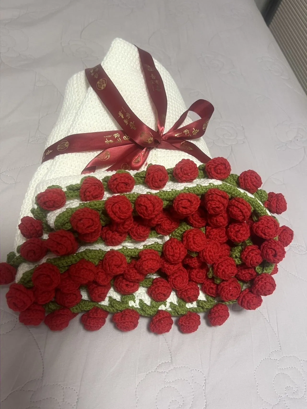 玫瑰花束毯, photo 1
