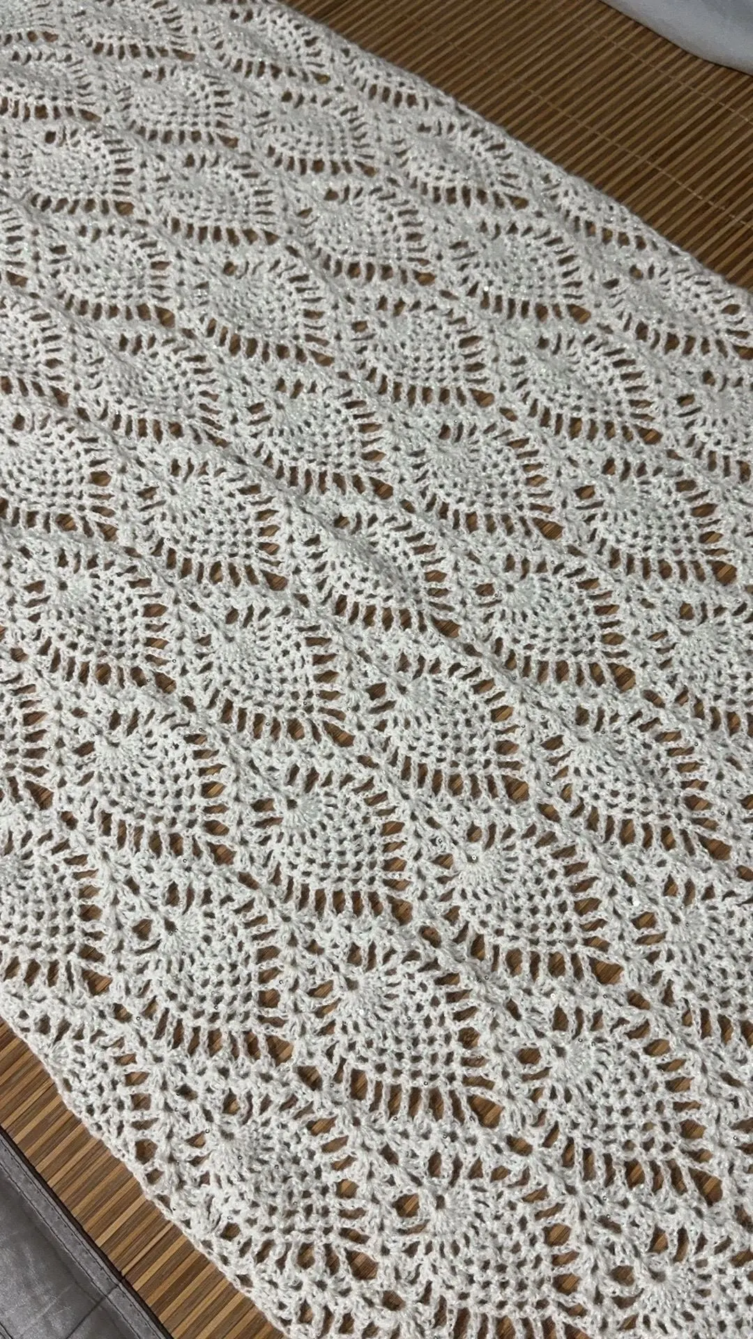 菠萝花披肩, a crochet project shared by 噺宝