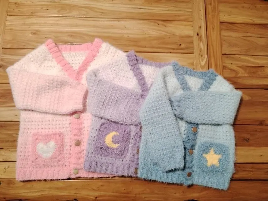 开衫交作业了~, a crochet project shared by 小7