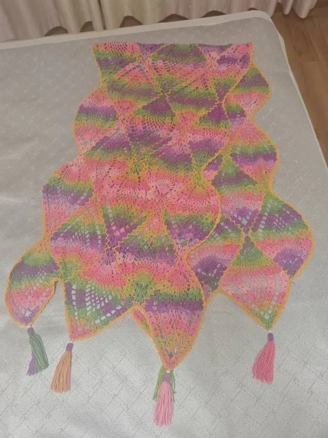 菠菠披肩大码, a crochet project shared by 忘忧草