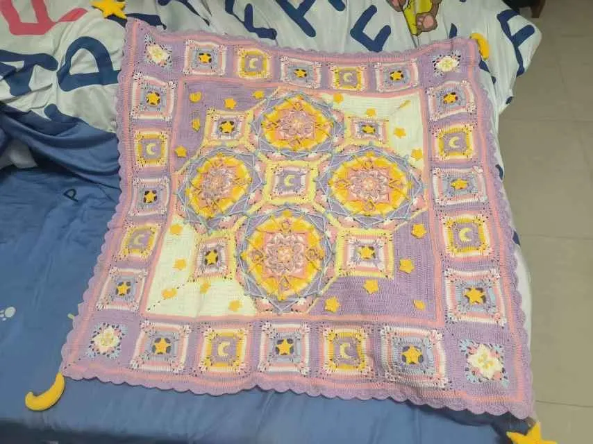 星月毯子, a crochet project shared by Community maker