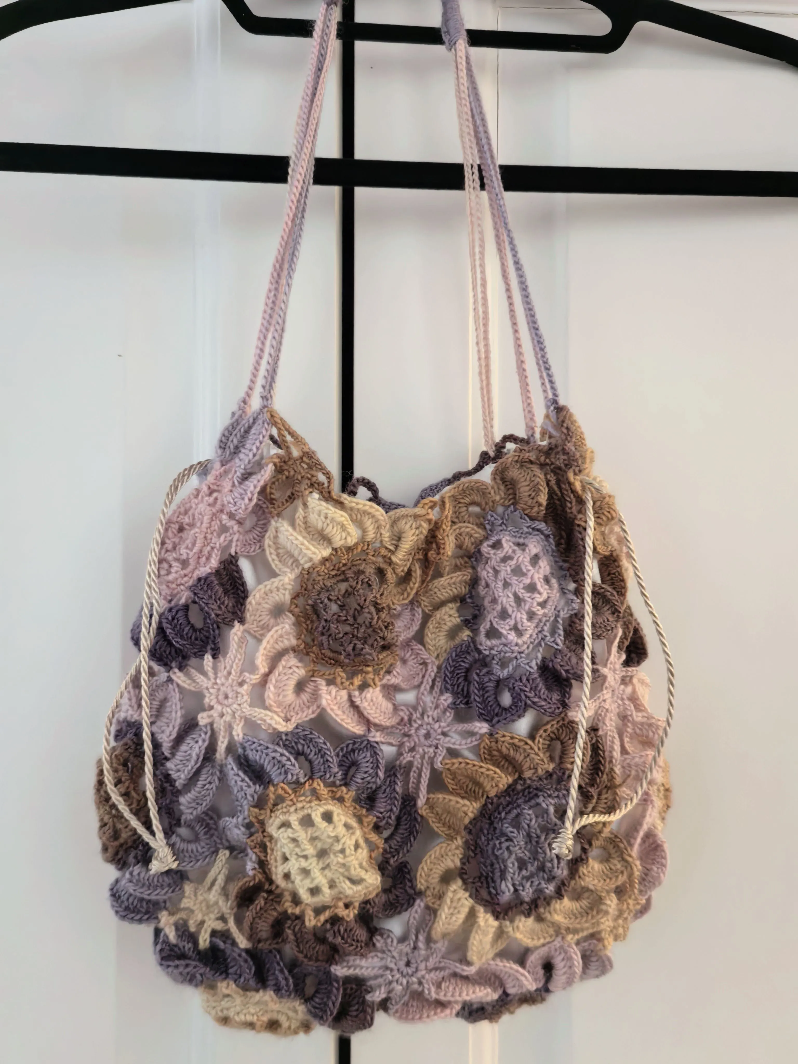 向日葵拼花包。, a crochet project shared by 金鳞(Stephanie)