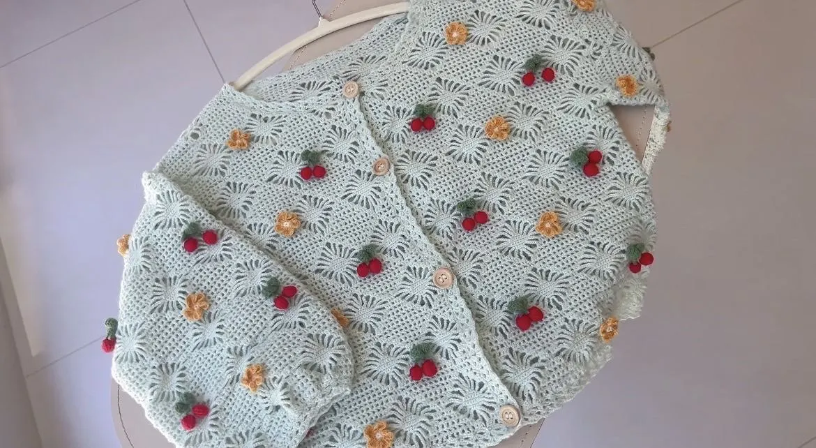 糖果开衫, a crochet project shared by 灵之舞