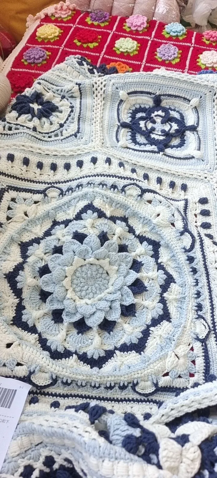 瓷悦花毯, a crochet project shared by LA