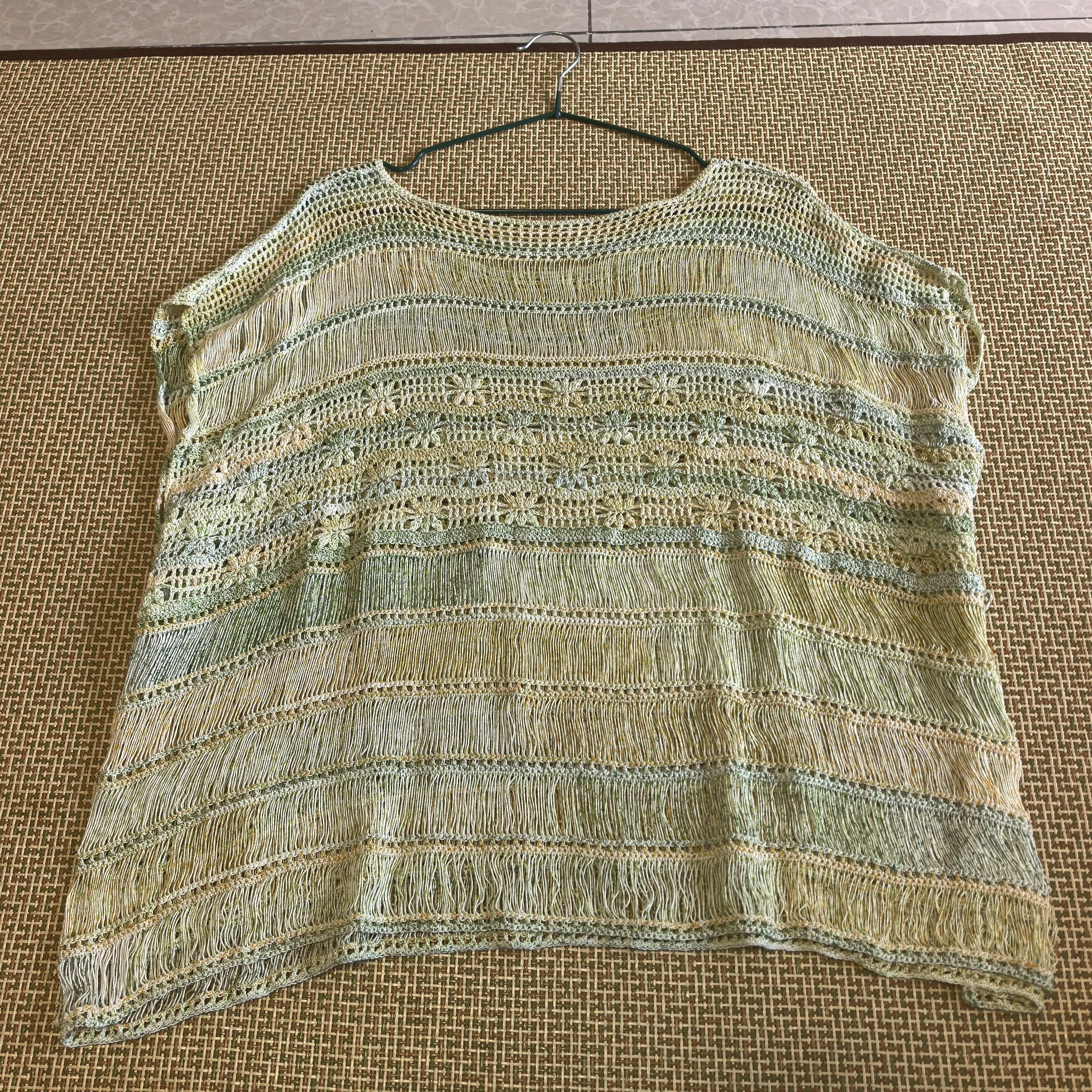 竹雨罩衫, a crochet project shared by alison