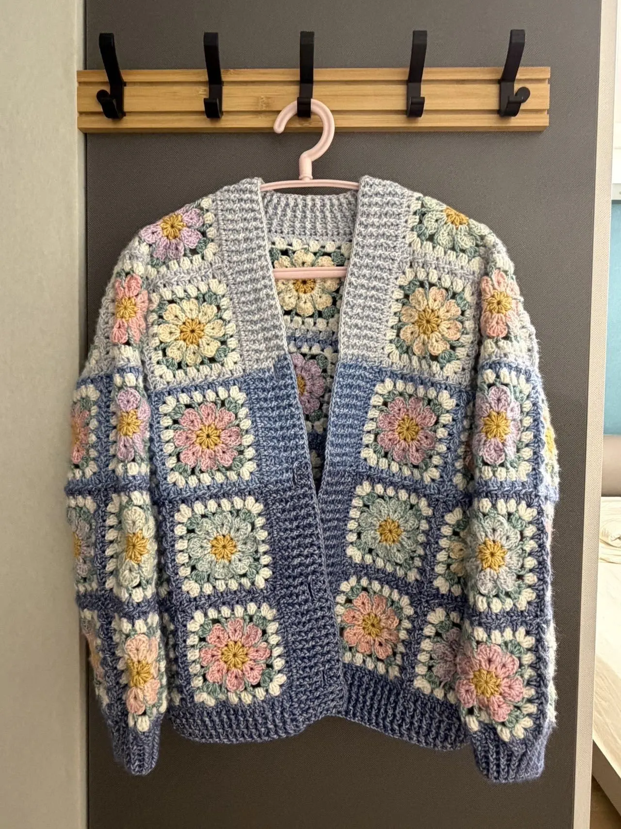 第一次挑战毛衣, a crochet project shared by 紫色毛衣