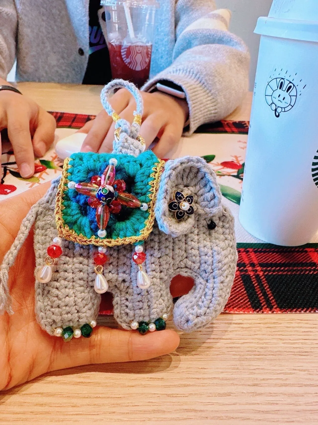 小象耳机包, a crochet project shared by Sunshine☀