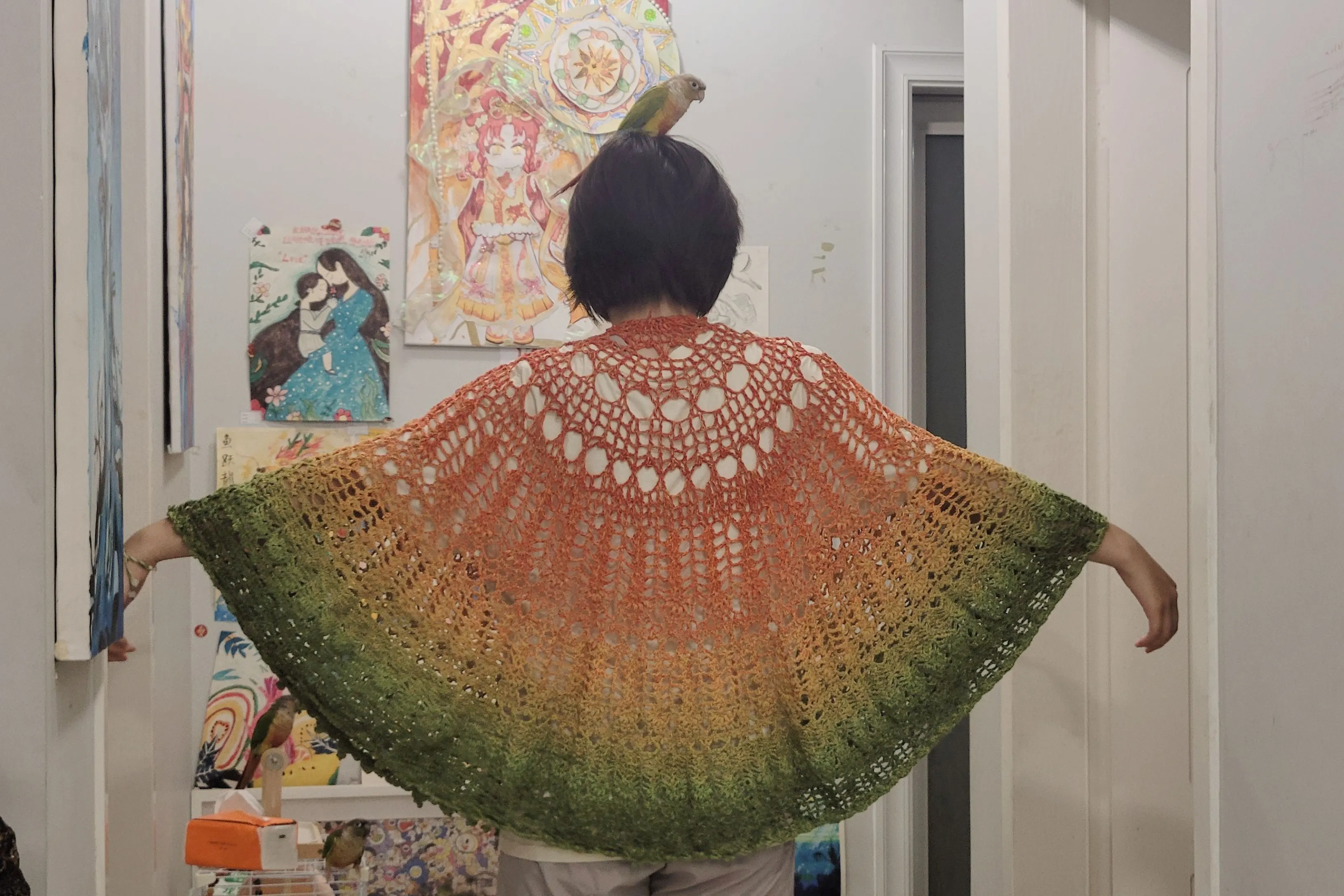 两个月完工, a crochet project shared by 薄荷叶